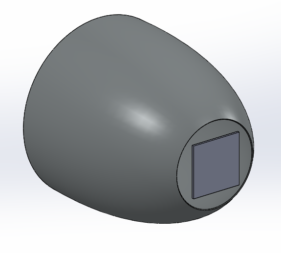 reflector design in solidworks