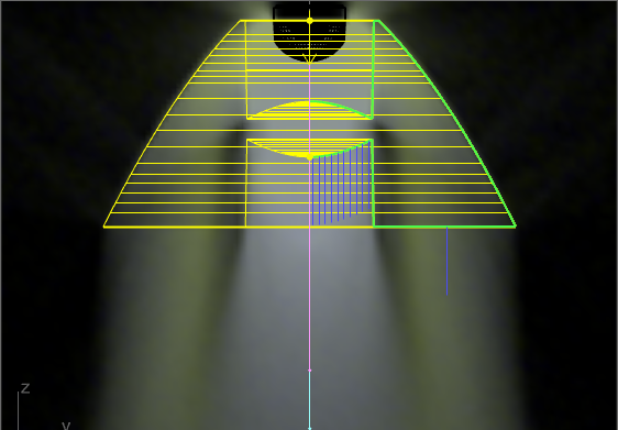 automotive interior optical simulation spectral reflectance