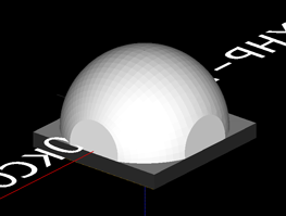 CREE XHP Lamp Model for raytracing