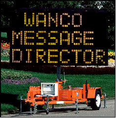 optical design services for TIR lens in Wanco roadside message board