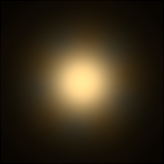 mixed beam showing color uniformity