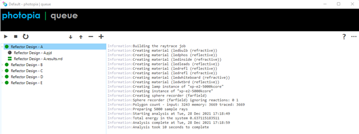 Photopia Queue Batch Raytracing