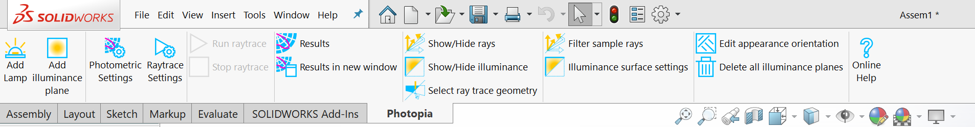 Solidworks Setup Tutorial - Photopia Command Manager