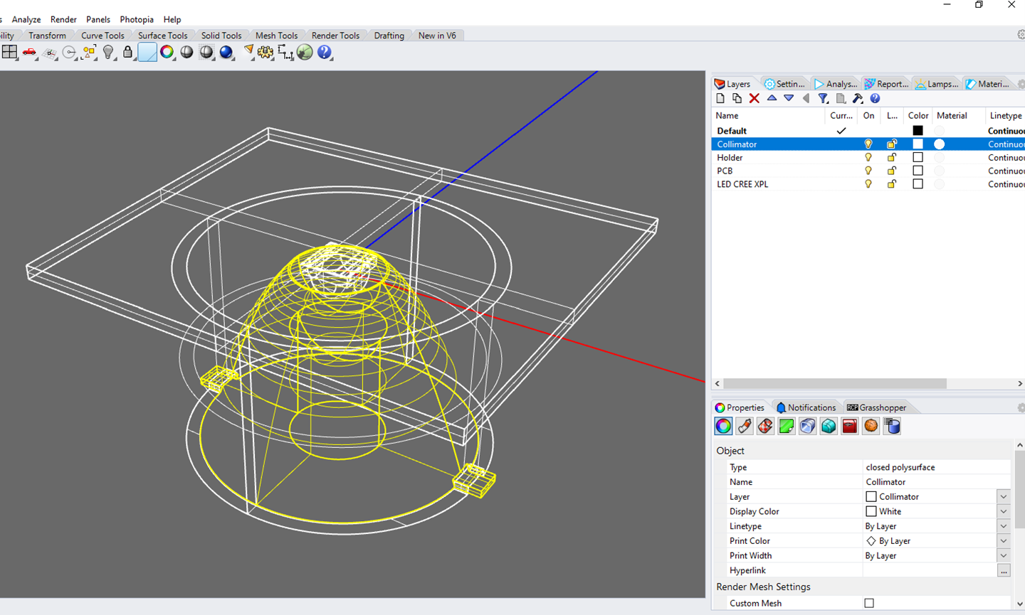 tutorial to setup the Rhino optical interface