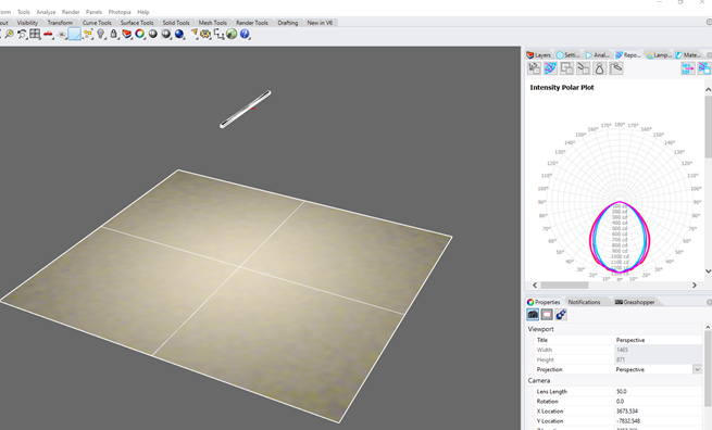 Rhino Import Photopia Tutorial - View Results in Model