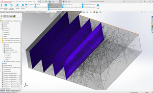 view air duct fluence report for disinfection