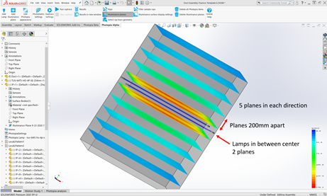 Solidworks Air Duct Fluence Tutorial - Air Duct Dimensions