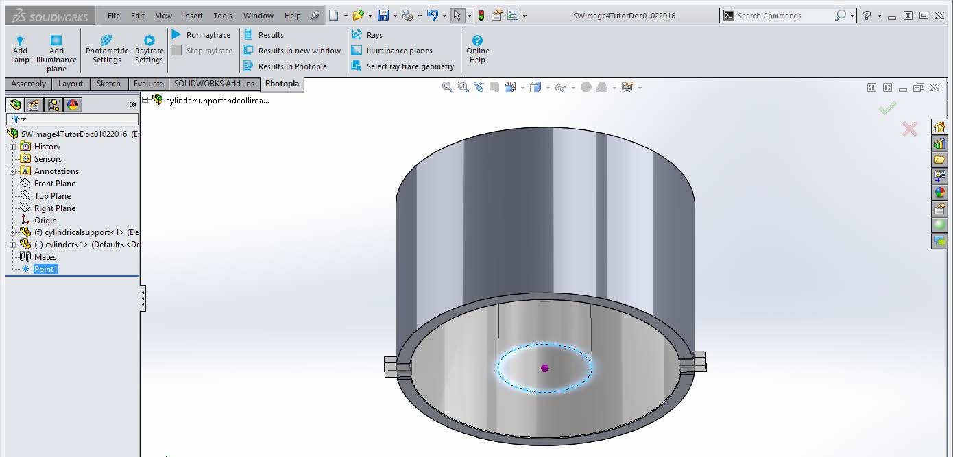 Solidworks Setup Tutorial - Reference Point