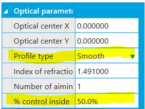 Solidworks PODT Convex Lens Tutorial - Prism vs Smooth Lens