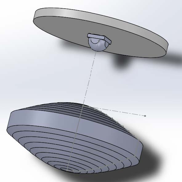 Solidworks PODT Convex Lens Tutorial - Lens with LED