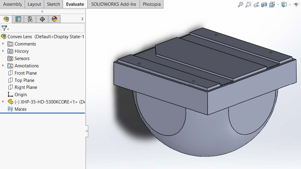 Solidworks PODT Convex Tutorial - Add LED Source Model